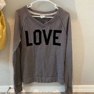 Victoria secret pink sweatshirt